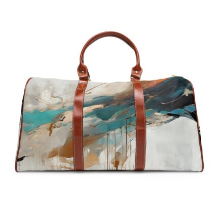 Waterproof Travel Bag, Stylish Gym Duffle, Weekend Getaway Bag, Functional Tote, Luxury Carry-On