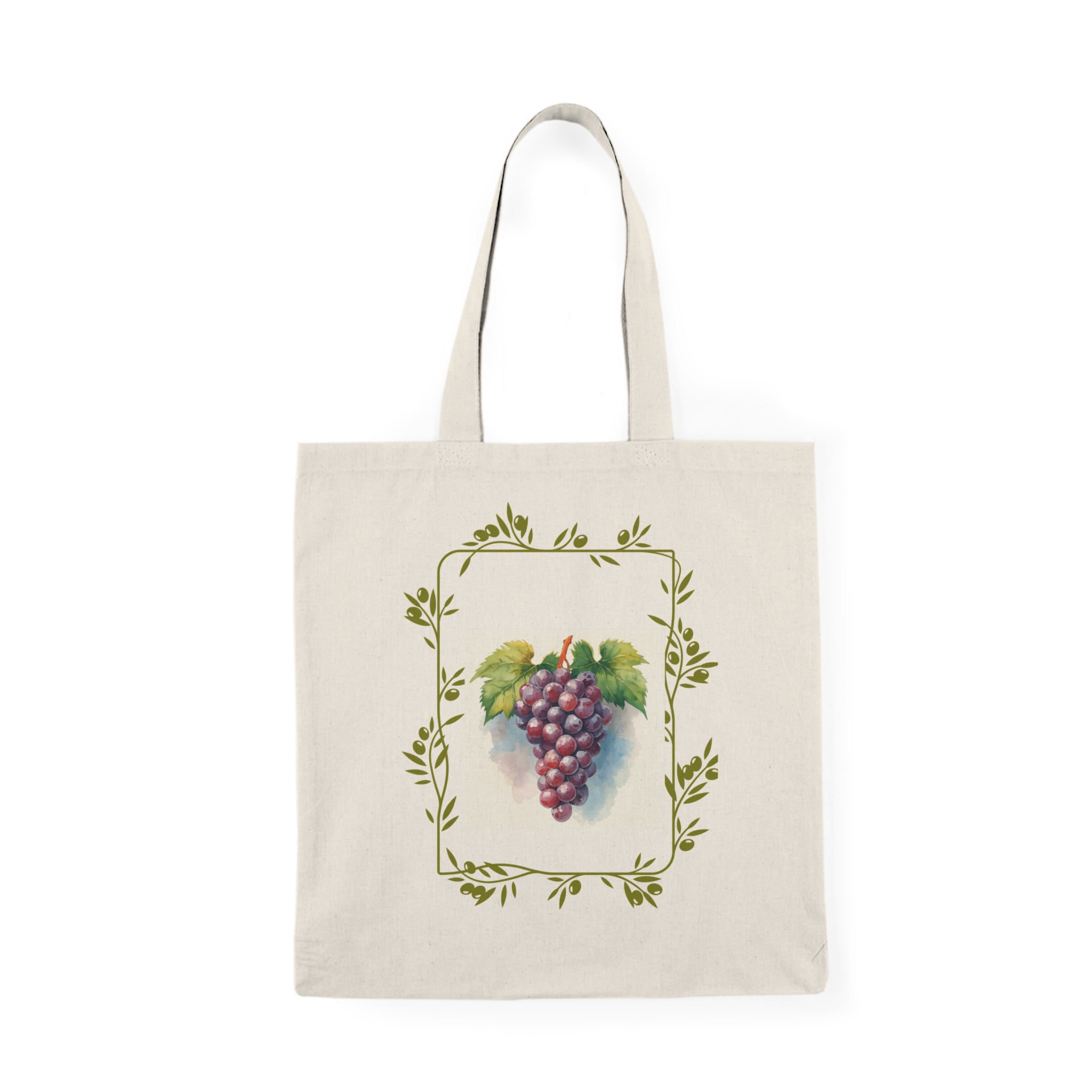 Vintage Grapevine Tote Bag | Eco-Friendly Market Bag, Shopping 