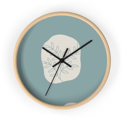 Minimalist Decorative Wall Clock for Relaxed Spaces, Modern Home Décor, Gift for Friends, Living Room Accent, Housewarming