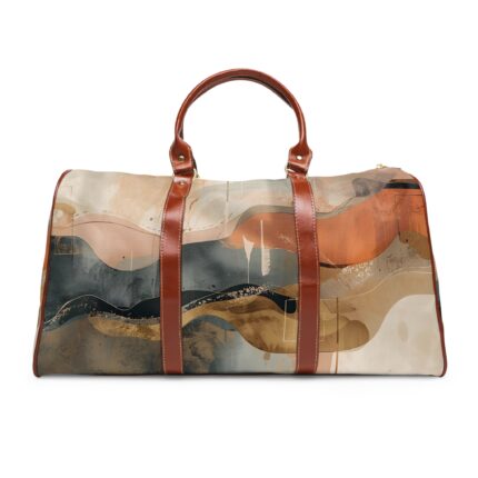 Chic Waterproof Travel Bag, Stylish Weekender, Essential Travel Tote, Outdoor Adventure Gear, Durable Luggage Bag