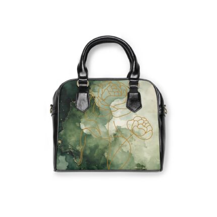 Elegant Floral Shoulder Handbag, Stylish Tote, Trendy Purse, Vintage Bag, Bridal Accessory, Gift for Her