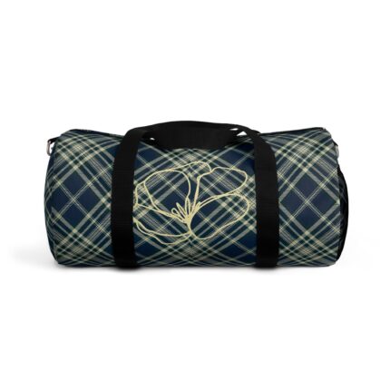Plaid Clover Duffel Bag – St. Patrick's Day Travel & Gym Bag